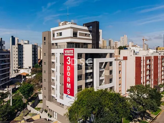 Apartamento 3 quartos e 3 banheiros, à venda, no bairro Juvevê em Curitiba