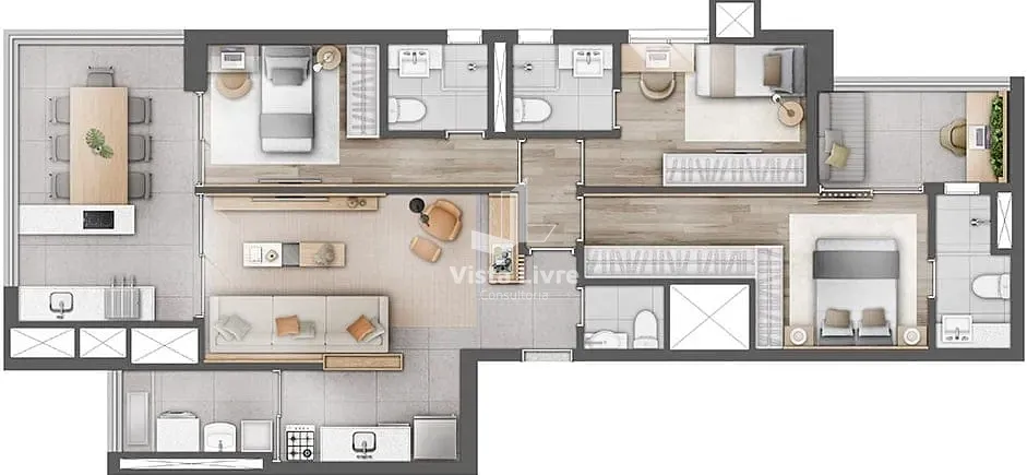 Apartamento, 3 quartos, 88 m² - Foto 29