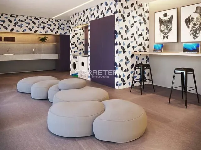 Apartamento 1 quarto e 1 banheiro, à venda, no bairro Brooklin Novo em São Paulo