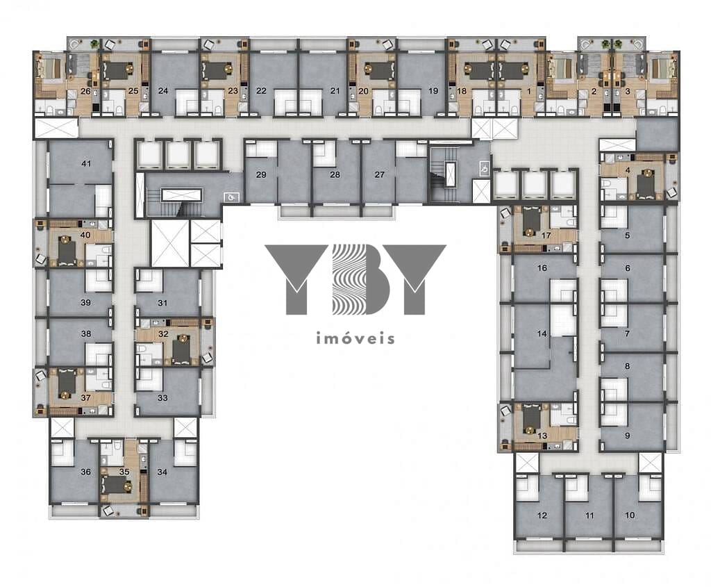 Apartamento à venda com 1 quarto, 48m² - Foto 23