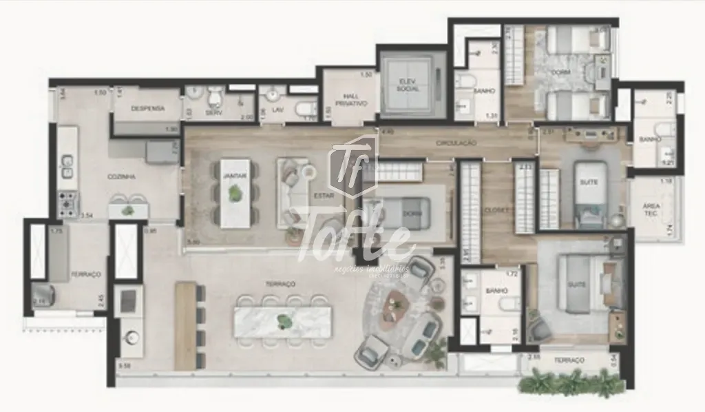 Apartamento, 4 quartos, 179 m² - Foto 21