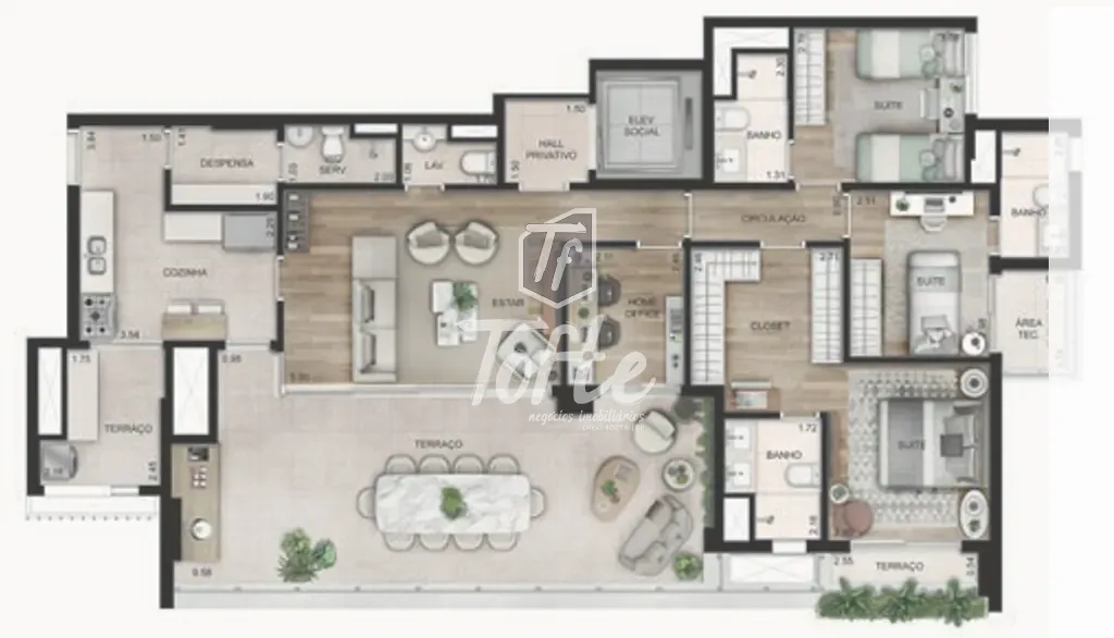 Apartamento, 4 quartos, 179 m² - Foto 24