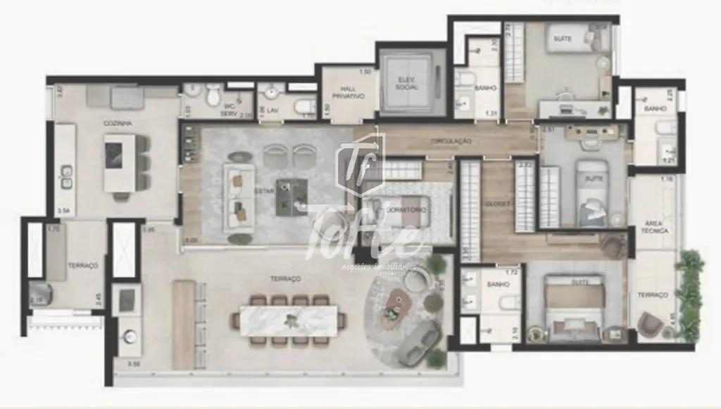 Apartamento, 4 quartos, 156 m² - Foto 25