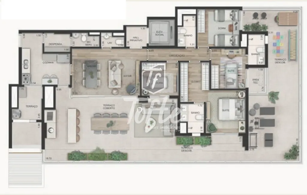 Apartamento, 4 quartos, 156 m² - Foto 26