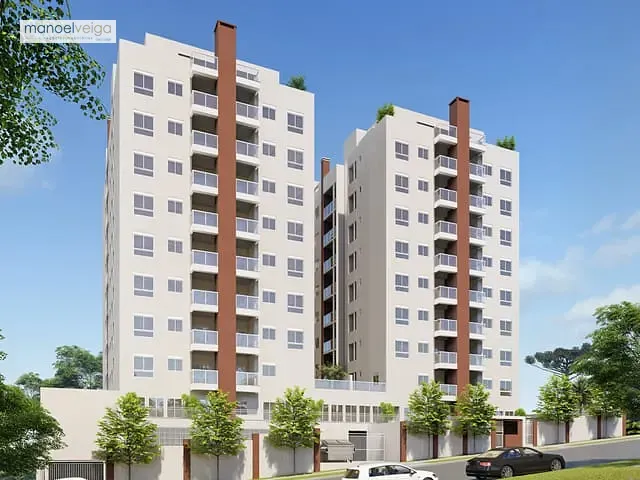 Apartamento 2 quartos e 2 banheiros, à venda, no bairro Boa Vista em Curitiba