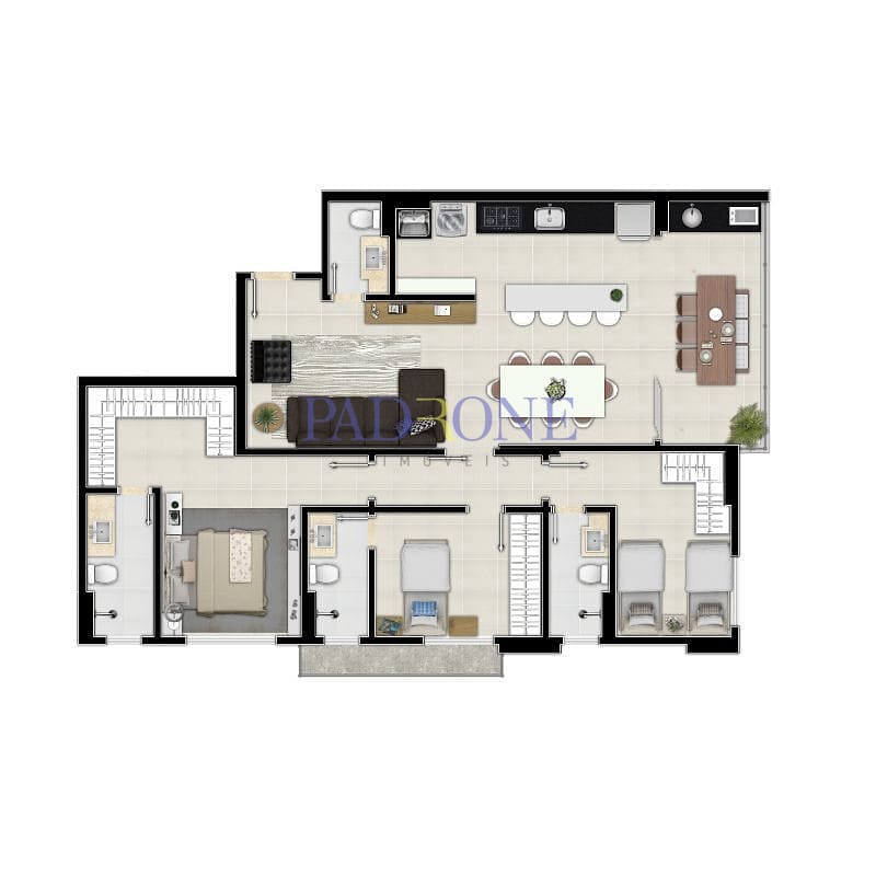 Apartamento à venda com 3 quartos, 110m² - Foto 18