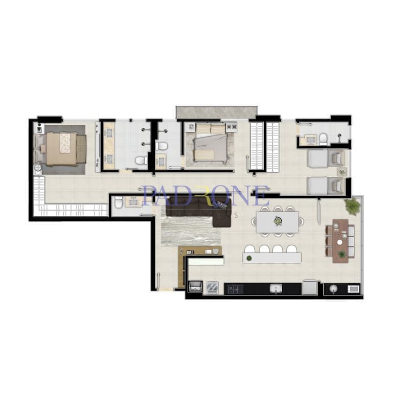 Apartamento à venda com 3 quartos, 110m² - Foto 19