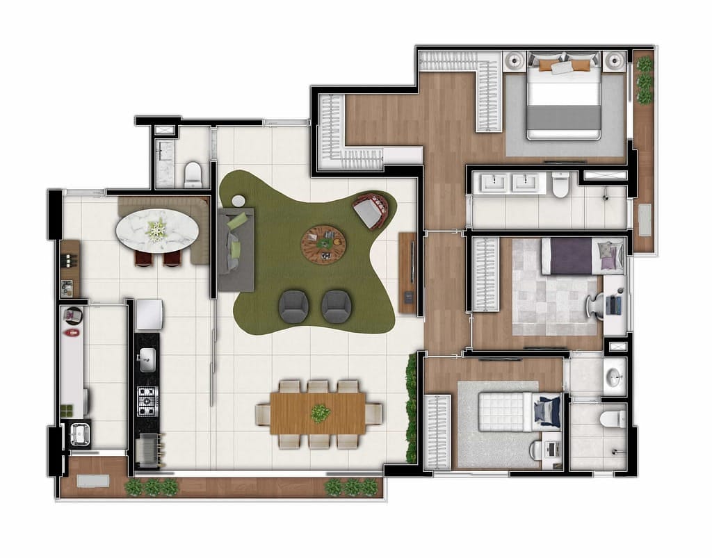 Apartamento, 3 quartos, 130 m² - Foto 15