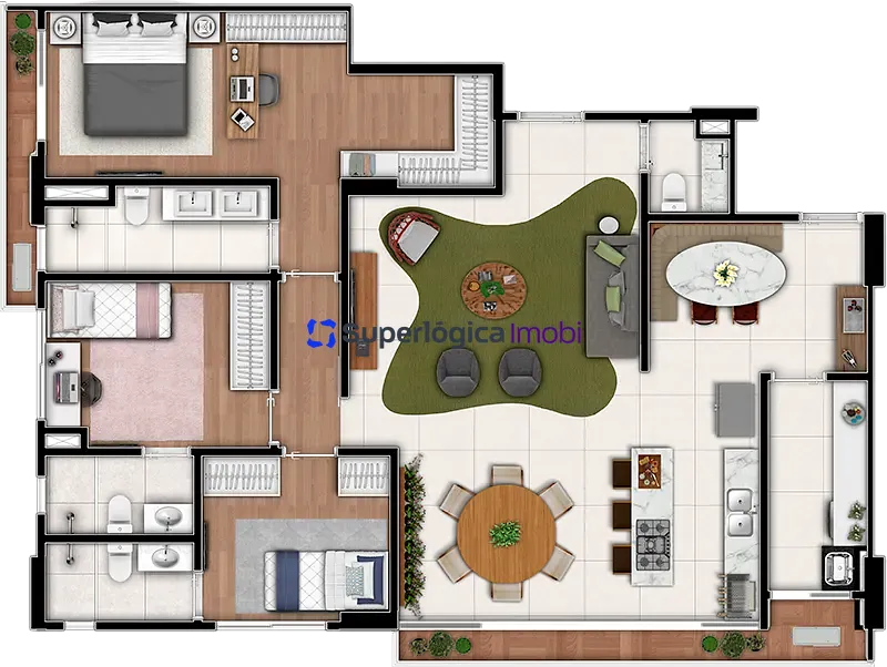 Apartamento, 3 quartos, 130 m² - Foto 14