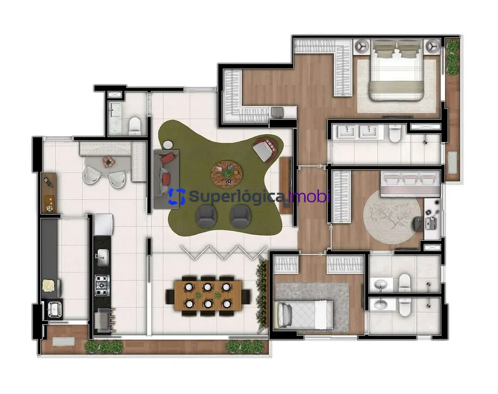 Apartamento, 3 quartos, 130 m² - Foto 17
