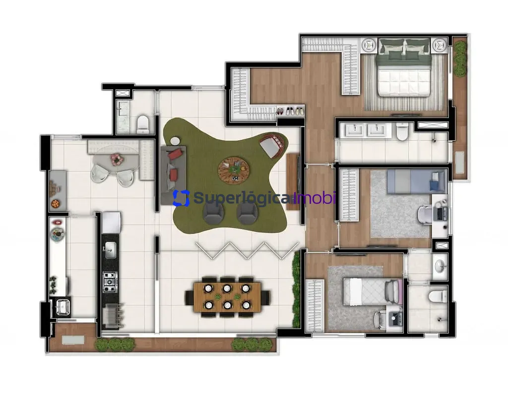 Apartamento, 3 quartos, 130 m² - Foto 18