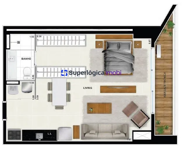 Apartamento, 2 quartos, 71 m² - Foto 53