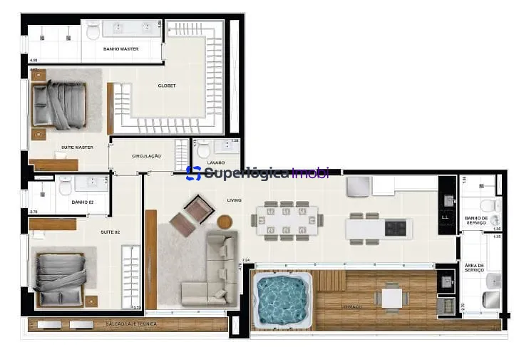 Apartamento, 2 quartos, 71 m² - Foto 65