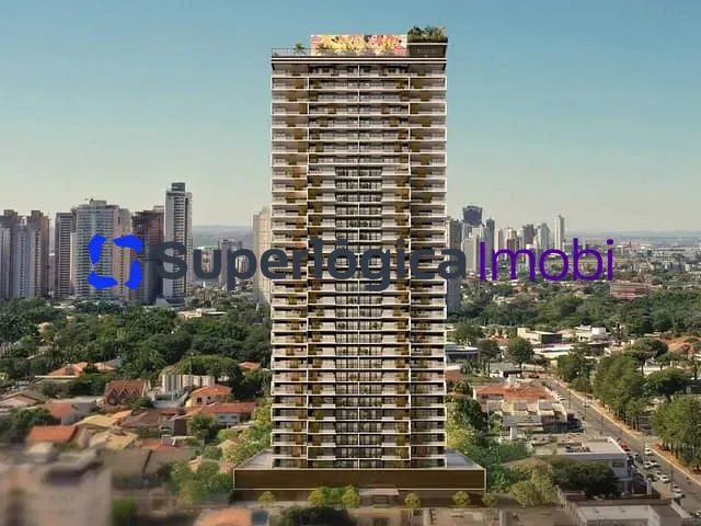 Apartamento 1 quarto e 2 banheiros, à venda, no bairro Setor Marista em Goiânia