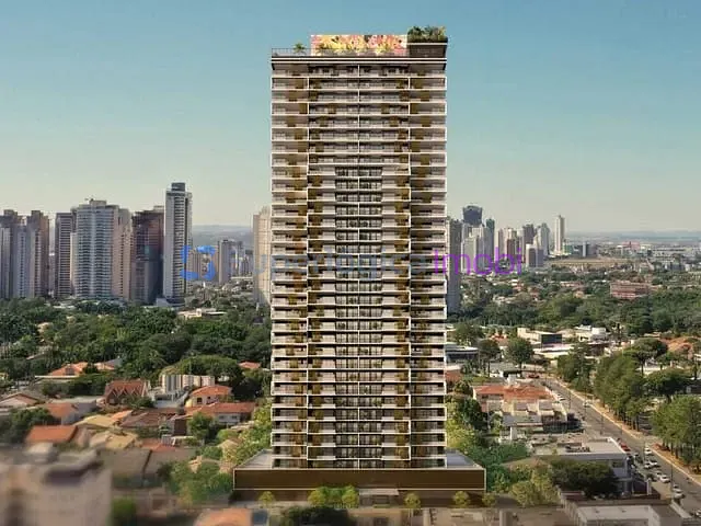 Apartamento 1 quarto e 2 banheiros, à venda, no bairro Setor Marista em Goiânia