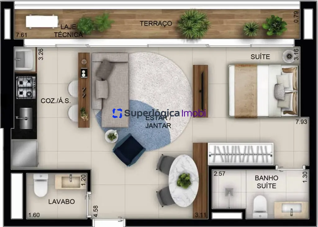 Apartamento, 2 quartos, 99 m² - Foto 23