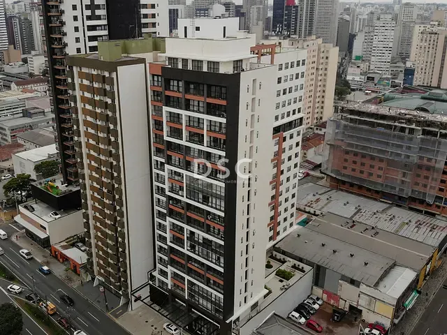 Apartamento 1 quarto e 1 banheiro, à venda, no bairro Centro em Curitiba