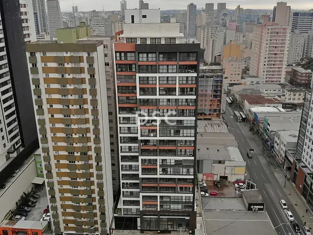 Apartamento 1 quarto e 1 banheiro, à venda, no bairro Centro em Curitiba