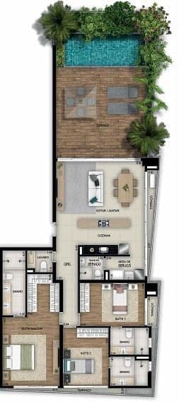 Apartamento, 1 quarto, 163 m² - Foto 49