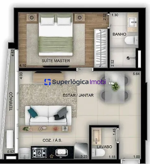 Apartamento, 3 quartos, 106 m² - Foto 35