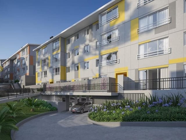 Foto do Apartamento - Garden à venda 2 Quartos 1 Vaga 53.5M² Santa Cândida Curitiba - PR | Condomínio Colinas do Norte | Vibra Imob