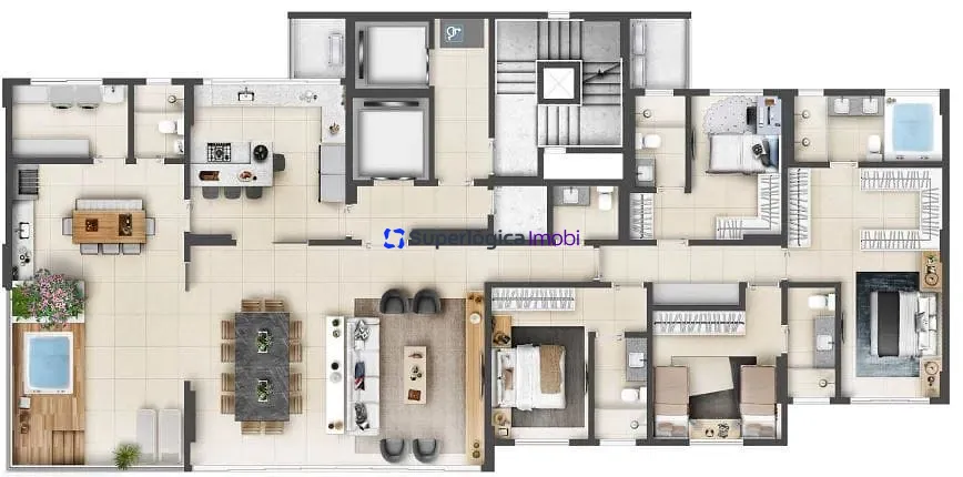 Apartamento, 3 quartos, 121 m² - Foto 44