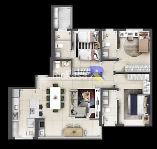 Apartamento, 3 quartos, 105 m² - Foto 42