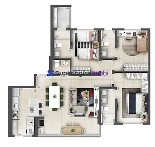 Apartamento, 3 quartos, 105 m² - Foto 42
