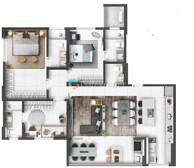 Apartamento à venda com 3 quartos, 105m² - Foto 43