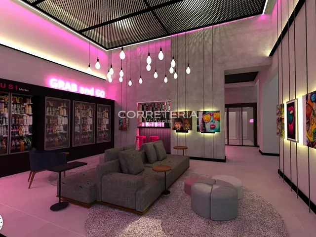 Studio 1 quarto e 1 banheiro, à venda, no bairro Brooklin Paulista em São Paulo