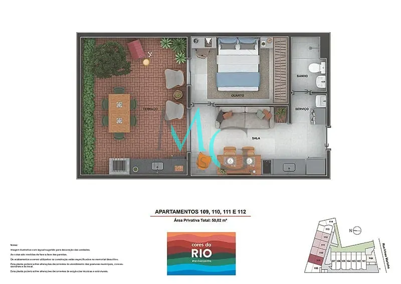 Apartamento, 1 quarto, 36 m² - Foto 34