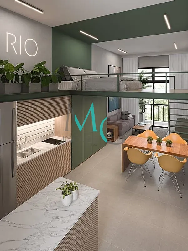 Apartamento, 1 quarto, 36 m² - Foto 7
