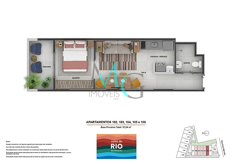 Apartamento, 1 quarto, 32 m² - Foto 31