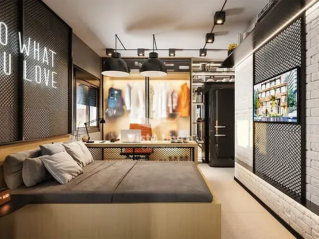 Apartamento com 42m² 1 quarto e 1 banheiro, à venda, no bairro Consolação em São Paulo