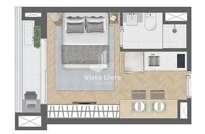Apartamento, 1 quarto, 42 m² - Foto 28