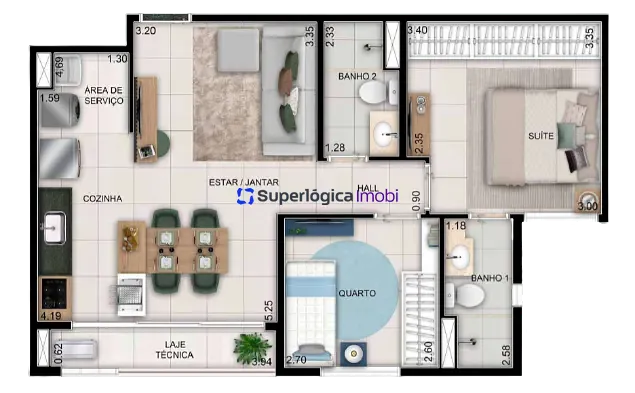 Apartamento, 3 quartos, 76 m² - Foto 18
