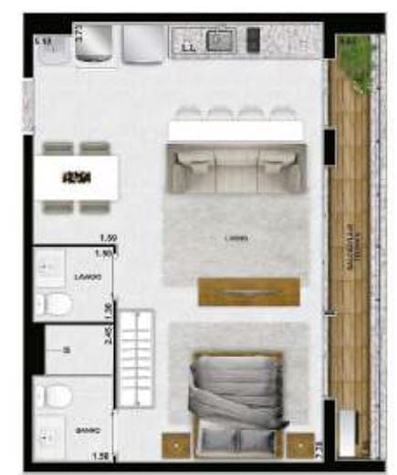 Apartamento, 2 quartos, 81 m² - Foto 31