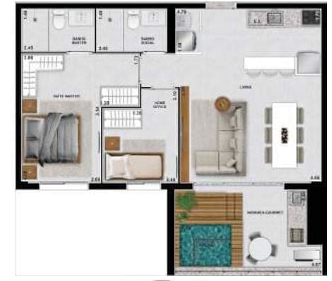 Apartamento, 2 quartos, 81 m² - Foto 35