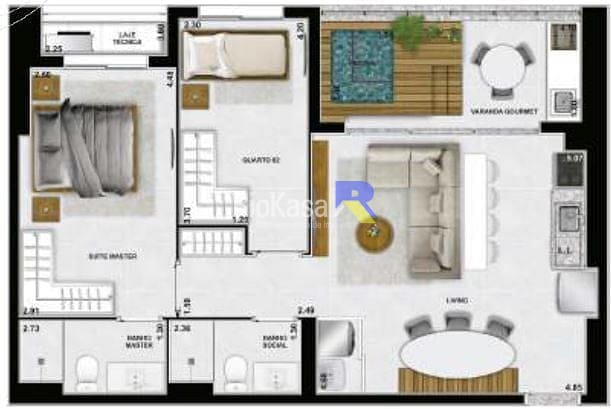 Apartamento, 2 quartos, 108 m² - Foto 36