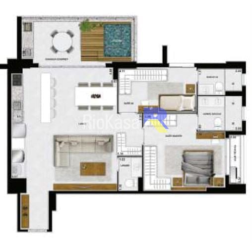 Apartamento, 2 quartos, 108 m² - Foto 38