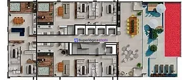 Apartamento, 1 quarto, 49 m² - Foto 42