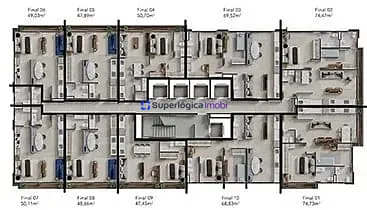 Apartamento, 3 quartos, 129 m² - Foto 46