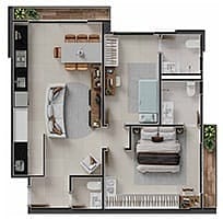 Apartamento, 2 quartos, 68 m² - Foto 48