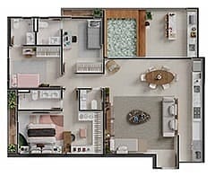 Apartamento, 2 quartos, 68 m² - Foto 51