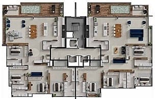 Apartamento, 3 quartos, 104 m² - Foto 43