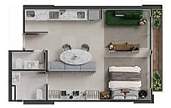 Apartamento, 3 quartos, 104 m² - Foto 47