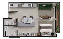 Apartamento à venda com 2 quartos, 68m² - Foto 47