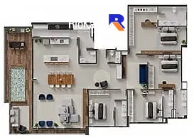 Apartamento, 2 quartos, 74 m² - Foto 52