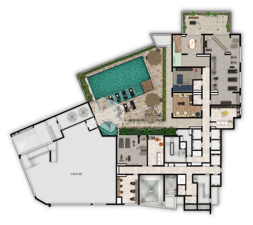 Apartamento à venda com 2 quartos, 42m² - Foto 28