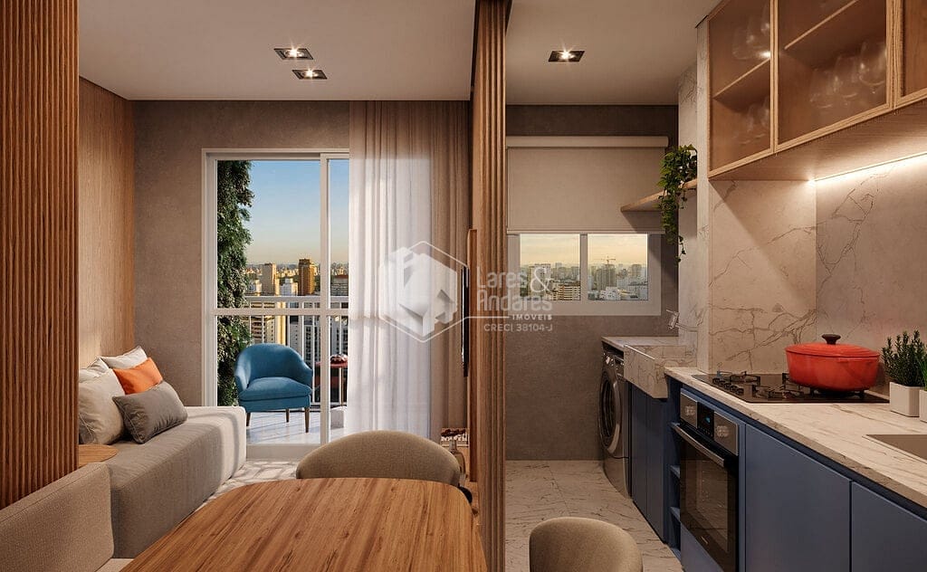 Apartamento à venda com 2 quartos, 42m² - Foto 9